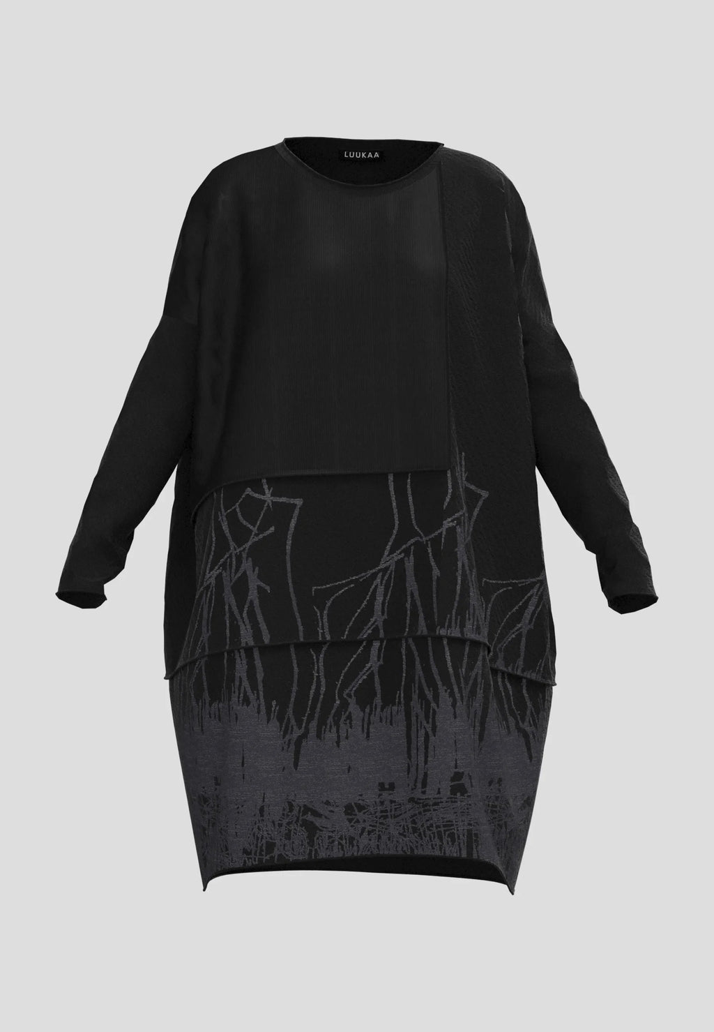 The Mora Dress from Luukaa in Ink Black