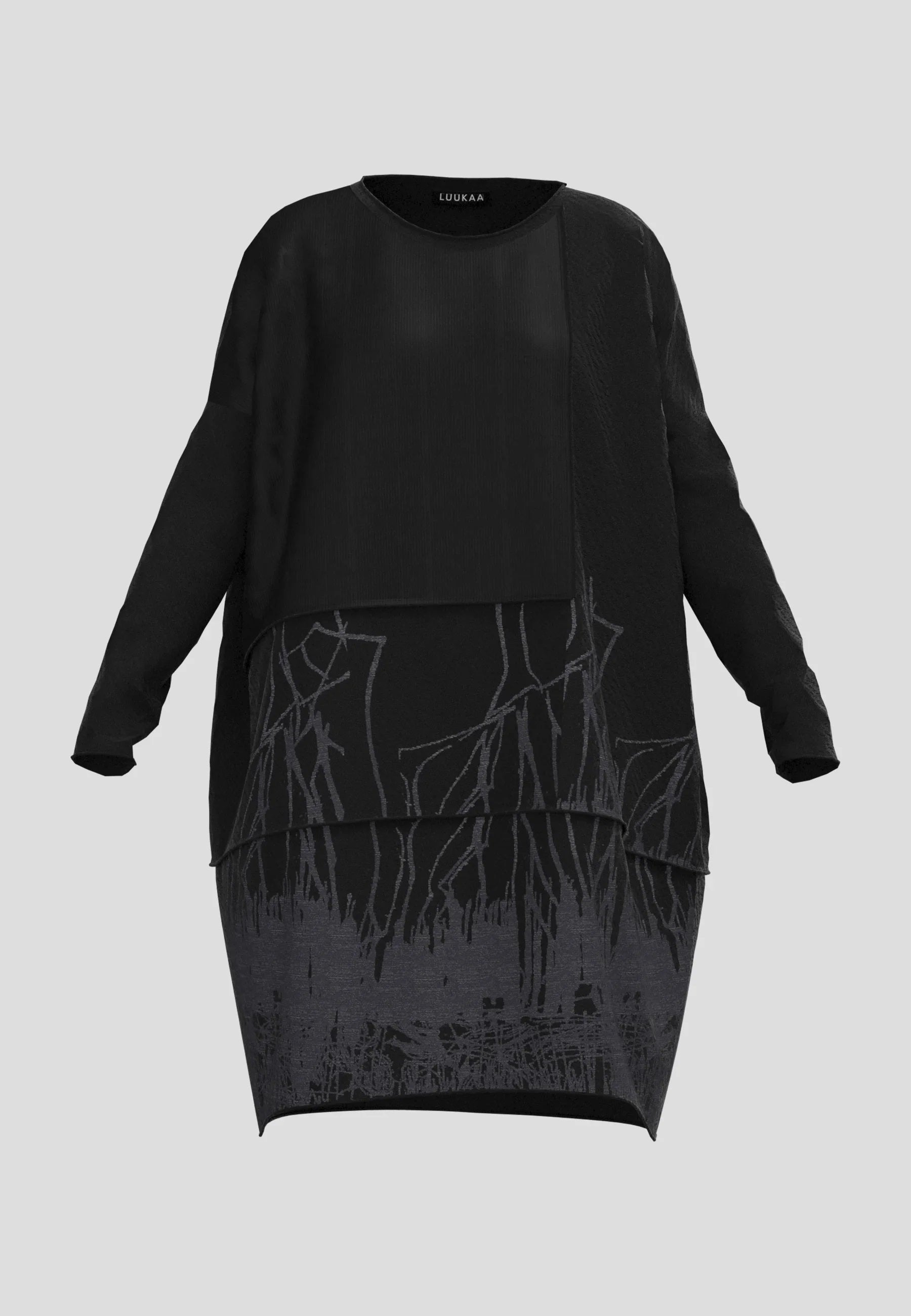 The Mora Dress from Luukaa in Ink Black