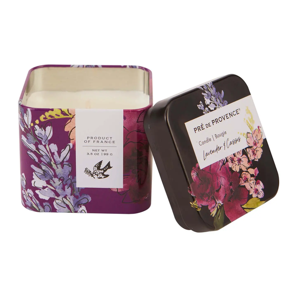 Le Jardin Soy Blend Candle Tin / Click for Fragrances