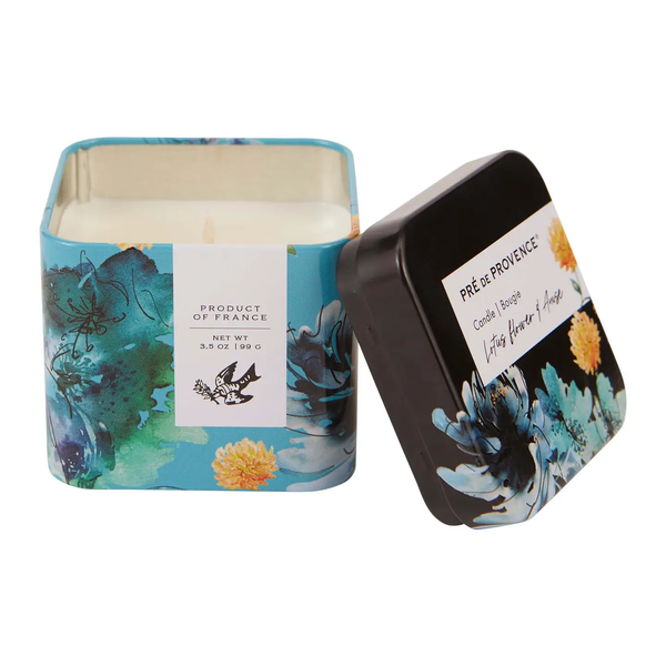 Le Jardin Soy Blend Candle Tin / Click for Fragrances