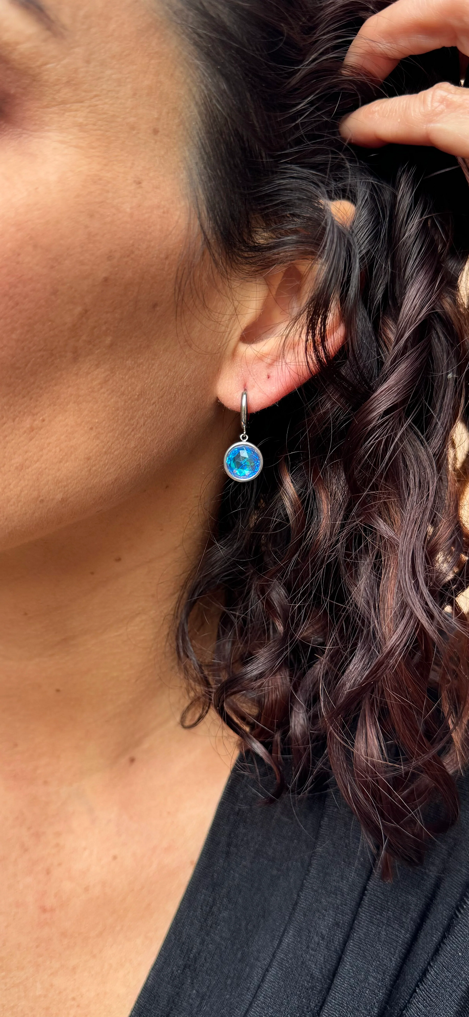 Eclipse Hoop Earrings