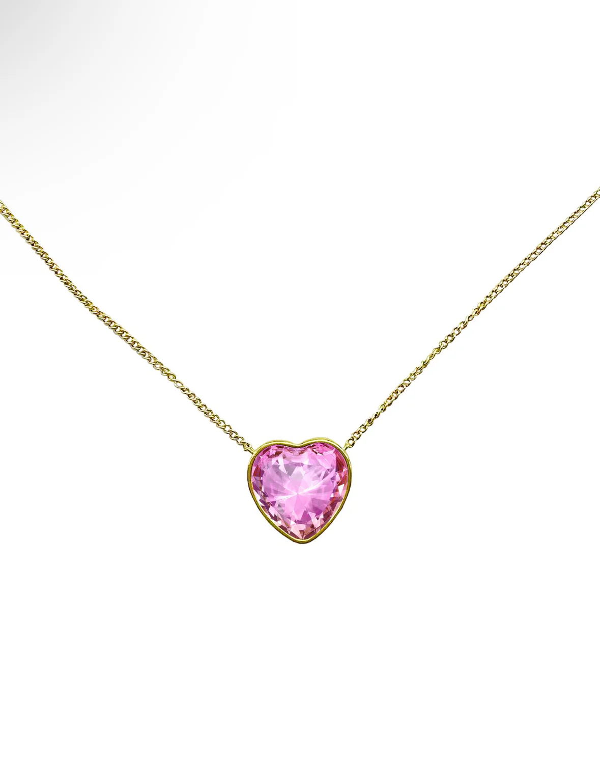 Heart Crystal Necklace