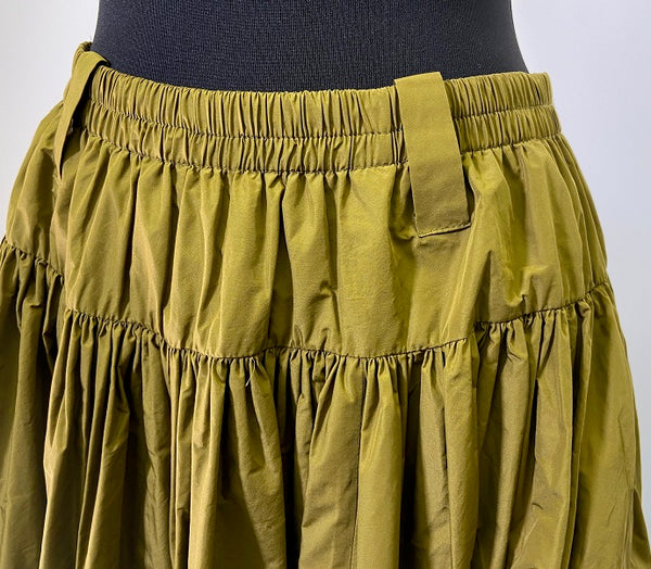 Les Filles D'Ailleurs Jupe Skirt in Gold