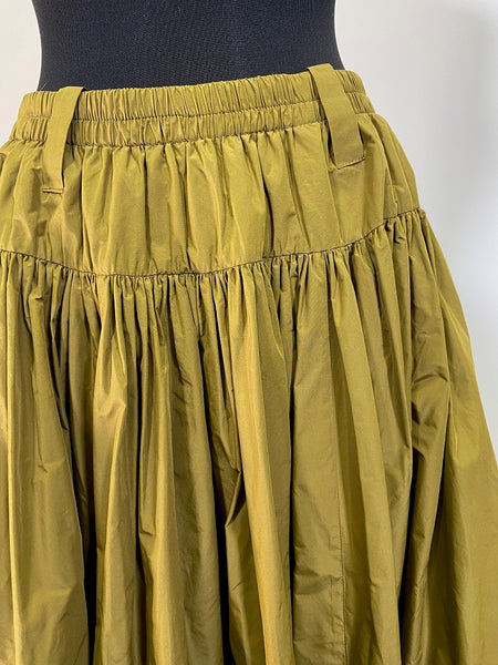 Les Filles D'Ailleurs Jupe Skirt in Gold