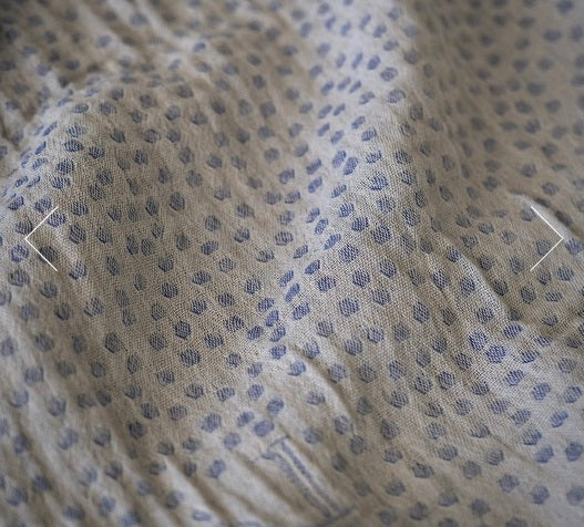 Gabrielle 8 Marine Organic Woven Scarf