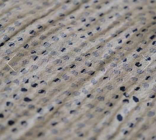 Gabrielle 8 Marine Organic Woven Scarf