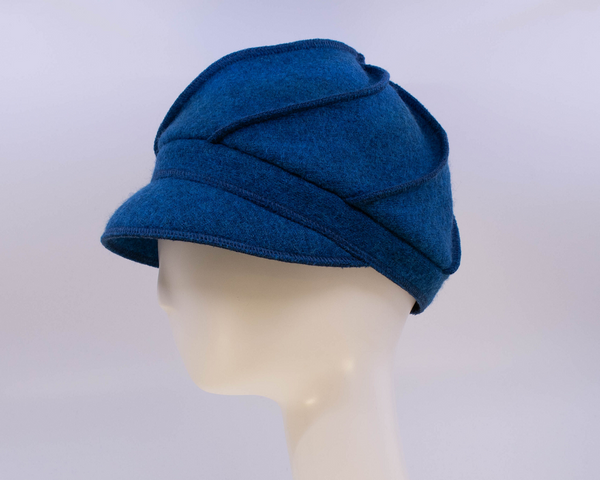 Mercedes Boiled Wool Cap