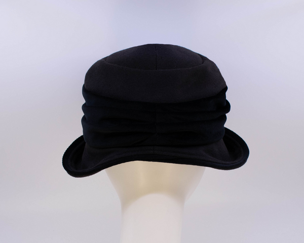 Jeanette Wool & Velvet Cloche Hat