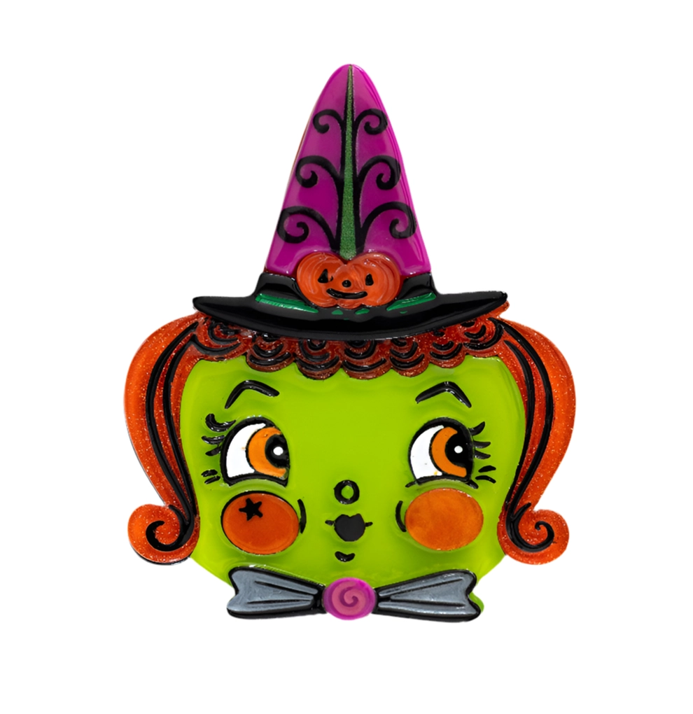 Hagatha Witch Brooch
