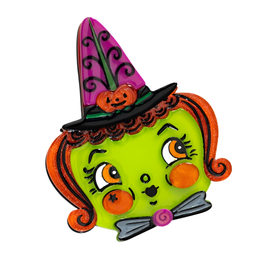 Hagatha Witch Brooch