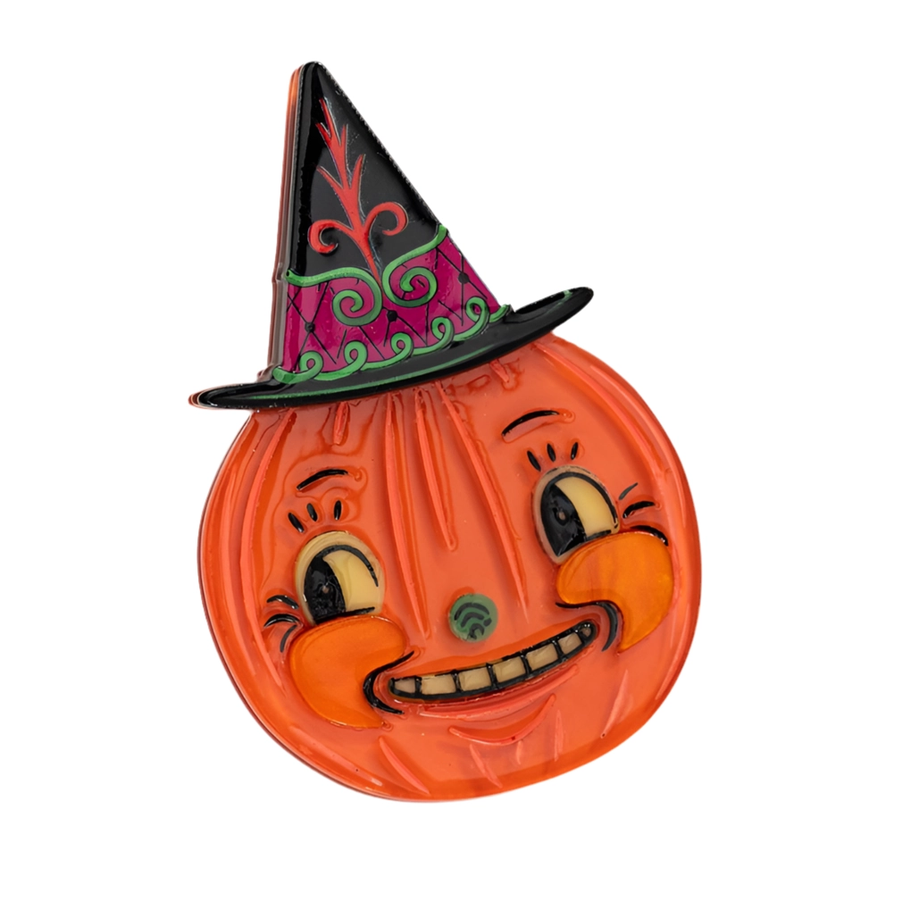 Hocus Pocus Pumpkin Brooch