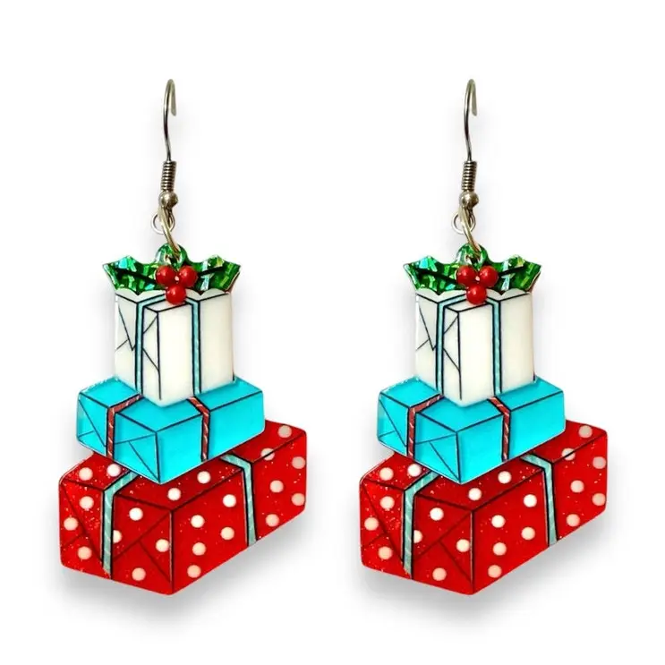 Christmas Happy Mail Earrings