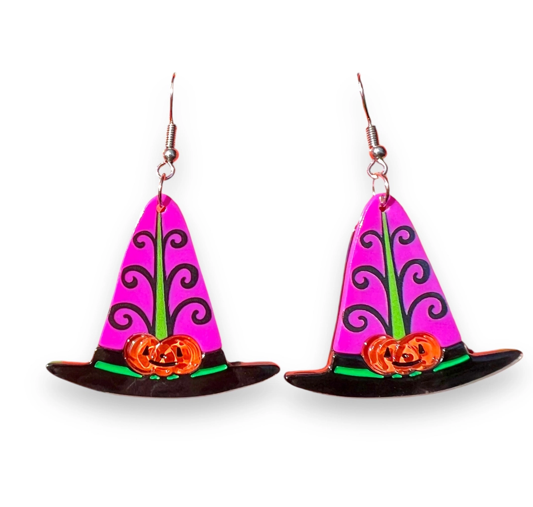 Hagatha's Hat Earrings