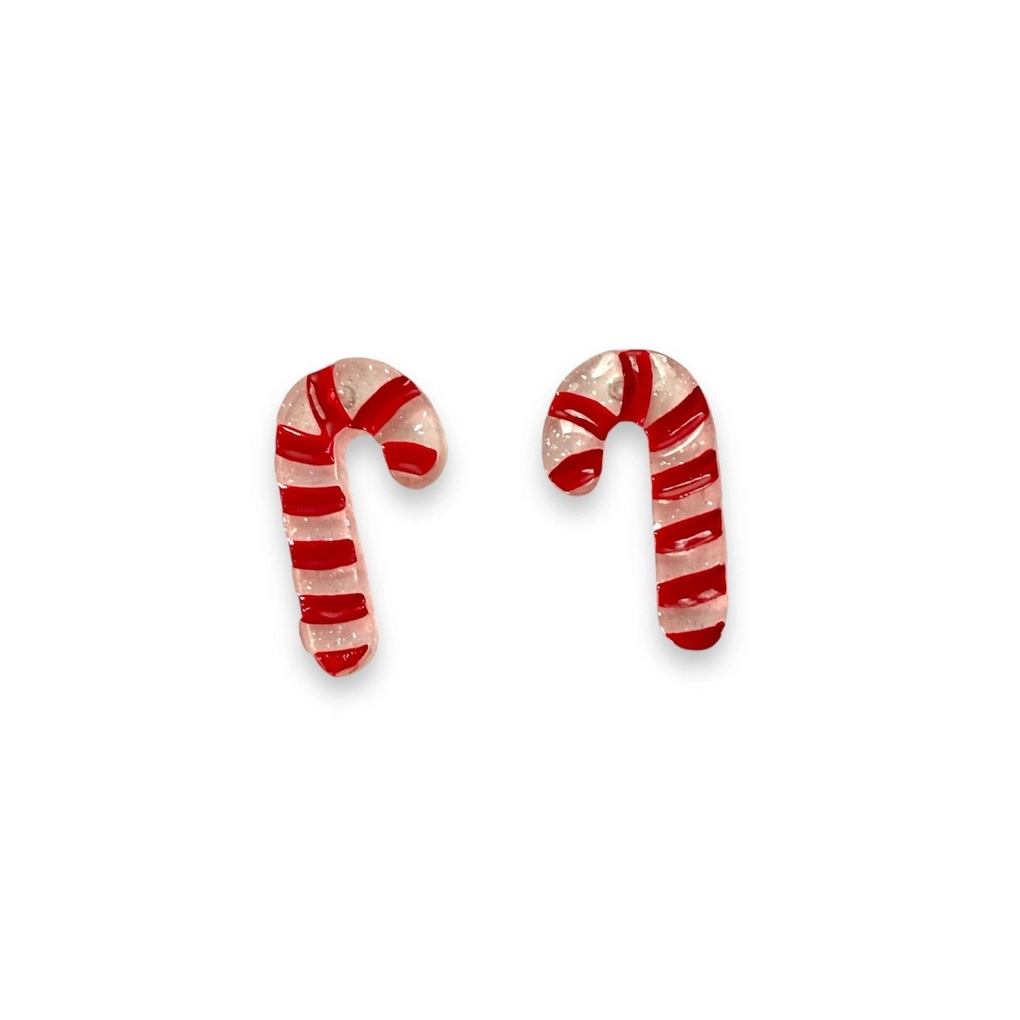 Itty Bitty Candy Cane Earrings