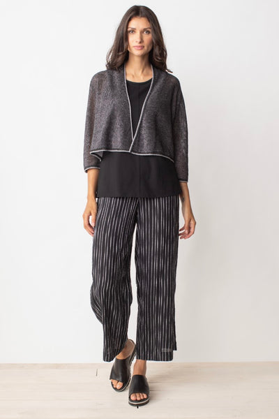 Liv by Habitat Mesh Cardi. Open front cropped cardigan with cropped sleeves.