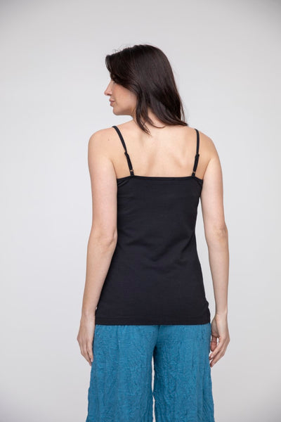 Liv by Habitat's Adjustable Strap Tank Black