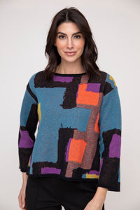 Liv by Habitat's Collage Pullover in Multi