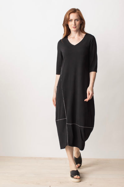 Liv by Habitat Essential Layers Seamed Dress in Black