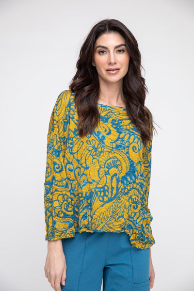 Jetset Crinkle Pullover