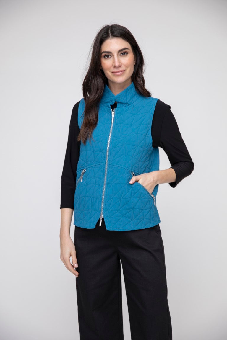 Liv by Habitat's Kaleidoscope City Vest in Ocean