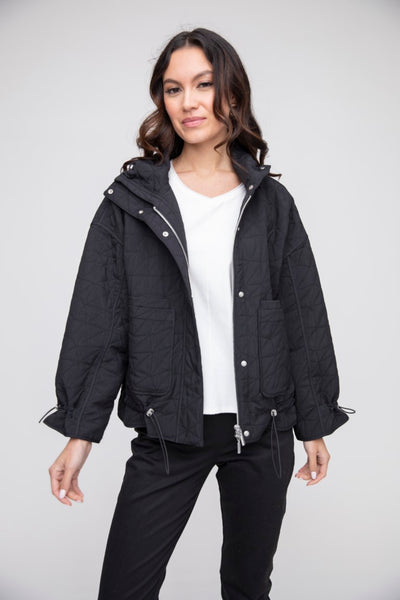 Liv by Habitat's Kaleidoscope Puffer Jacket Black