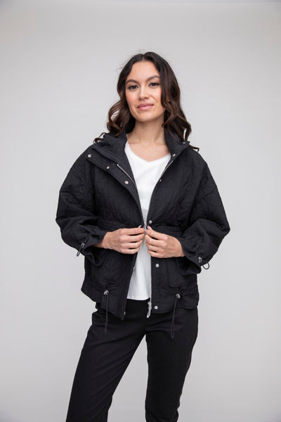 Liv by Habitat's Kaleidoscope Puffer Jacket Black