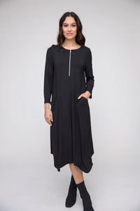 Liv by Habitat's Long Sleeve Zip It Dress Black