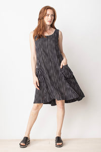 Liv by Habitat's Striped Artist Dress in Black