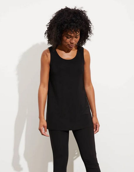 Liv by Habitat Basic Knit Long Tank Top Black