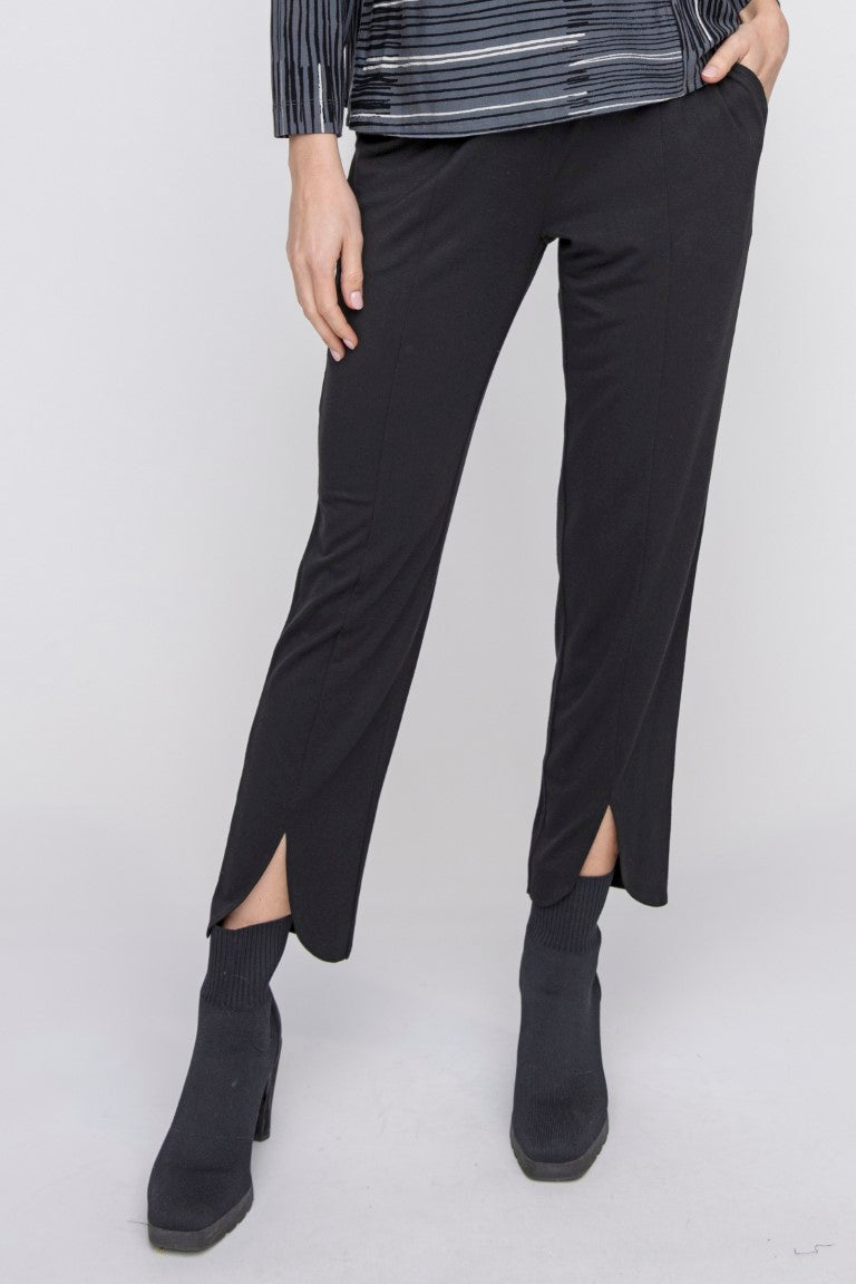 Liv by Habitat Slim Fit Split Leg Pant in Black