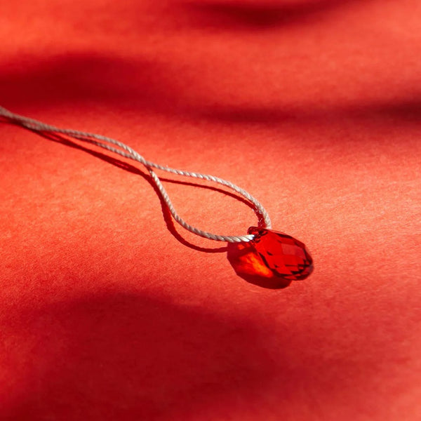 Light Prism Crystal Slider Necklace / Click for Selection