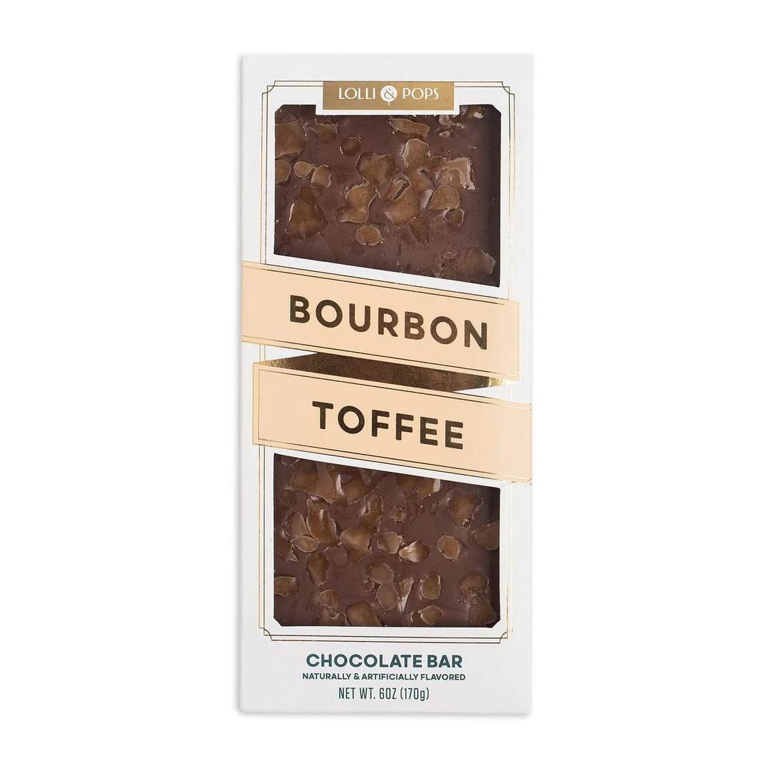 Lolli & Pops Bourbon Toffee Topp'd Bar