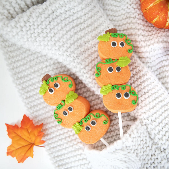 Pumpkin Friends Marshmallow Kabob