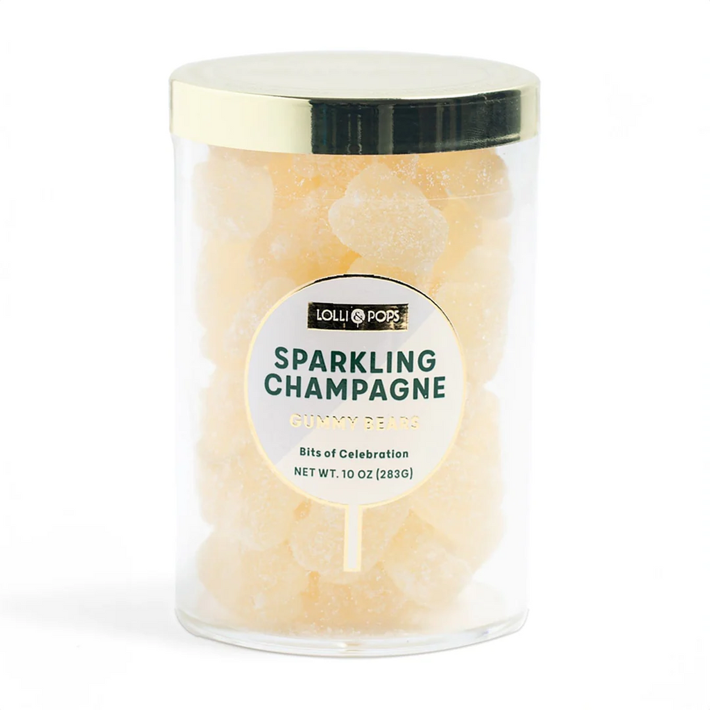 Sparkling Champagne Gummy Bears Tube