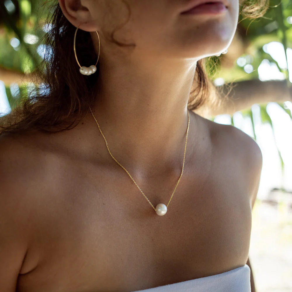 Gold Helmi Necklace