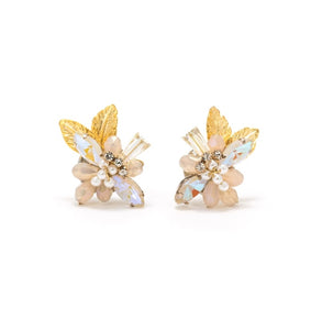Lover's Tempo Botanist Crystal Stud Earrings