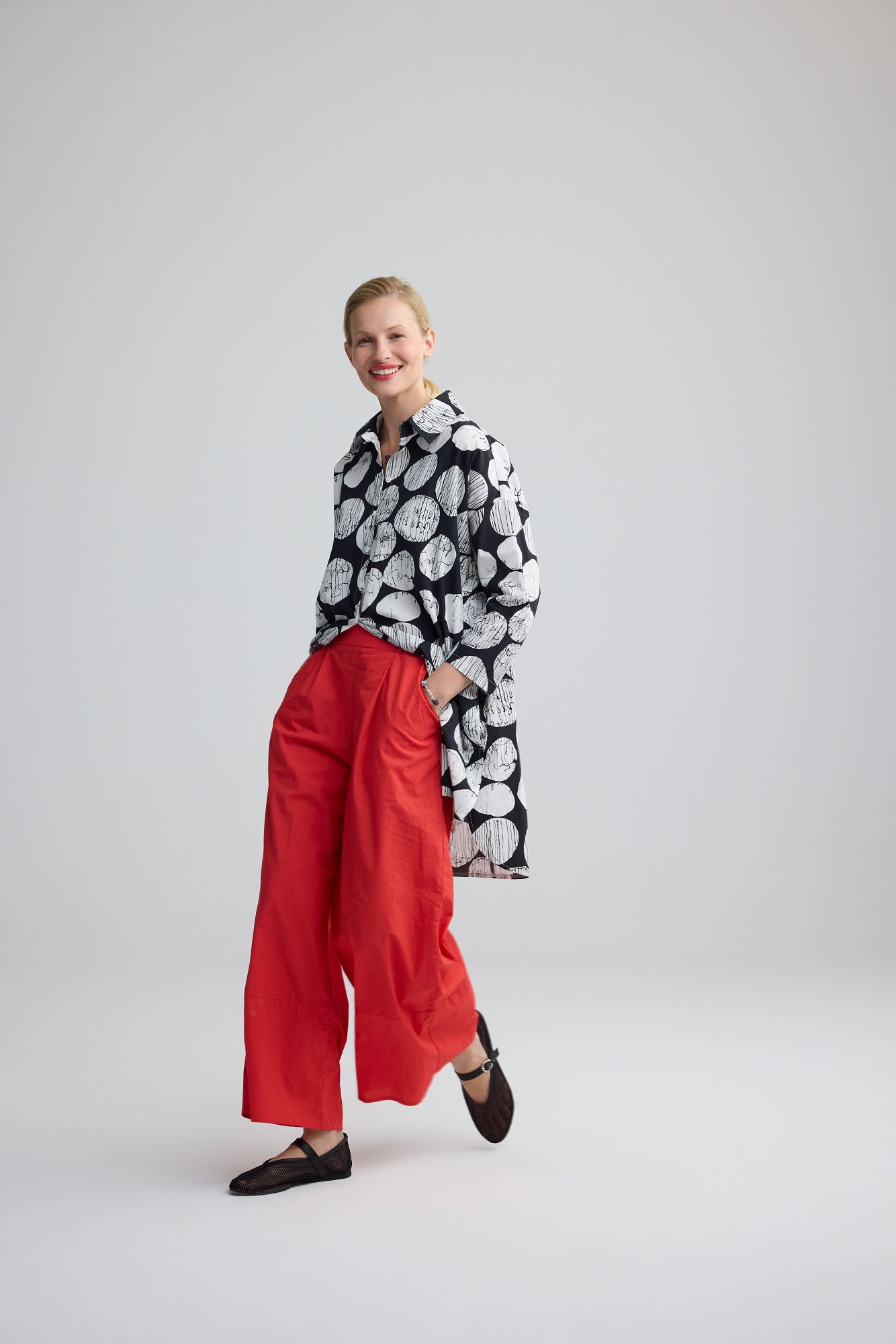 Luukaa's Juno Block Print Shirt