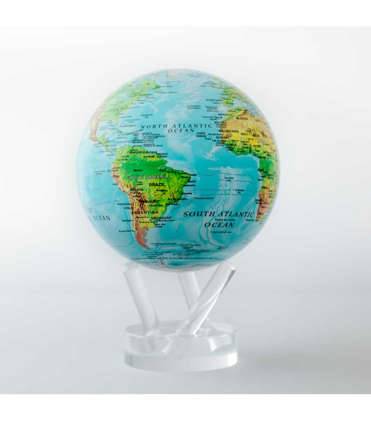 Blue Ocean Relief Map 8.5" MOVA Globe