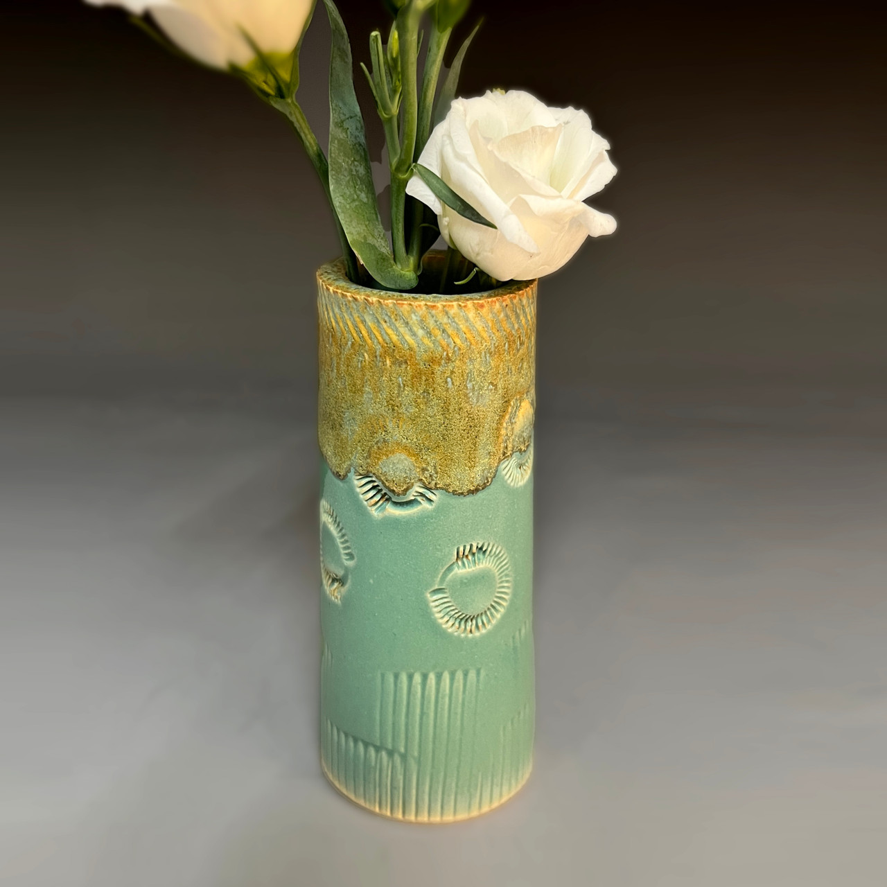 Short Round Bud Vase / Click for Colors