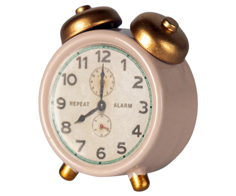 Maileg Alarm Clock for Mouse / Powder