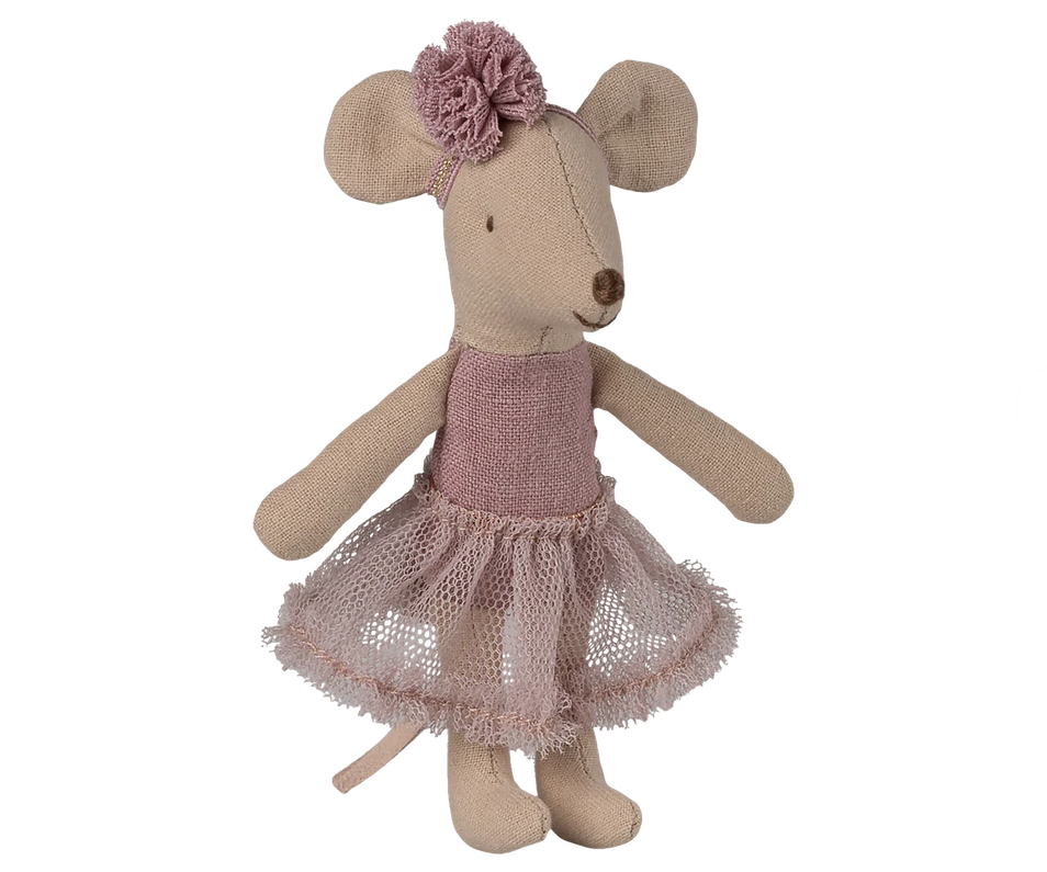 Ballerina Little Sister Mouse / Heather
