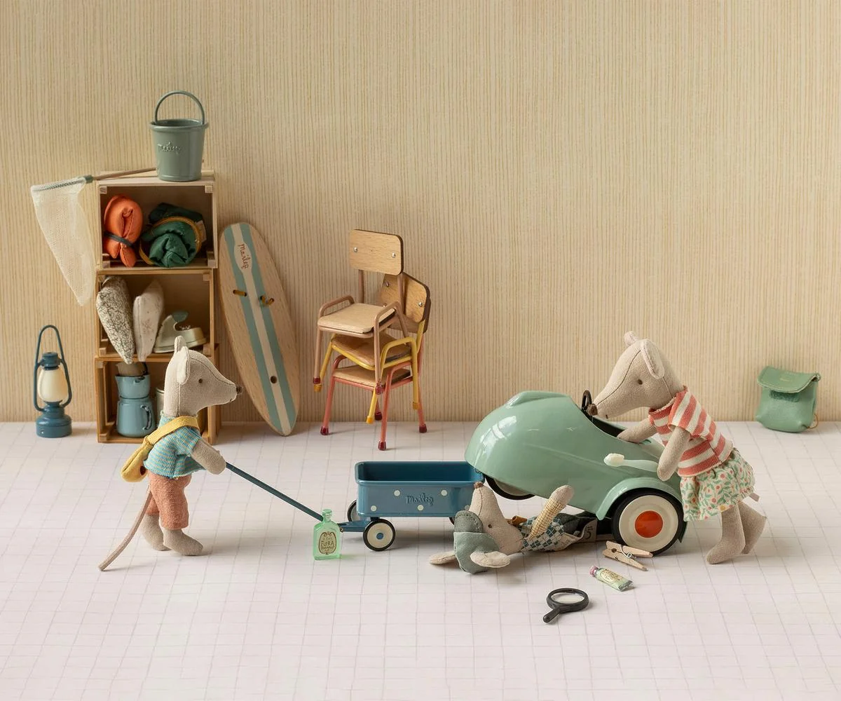 Maileg Car for Mouse / Light Mint