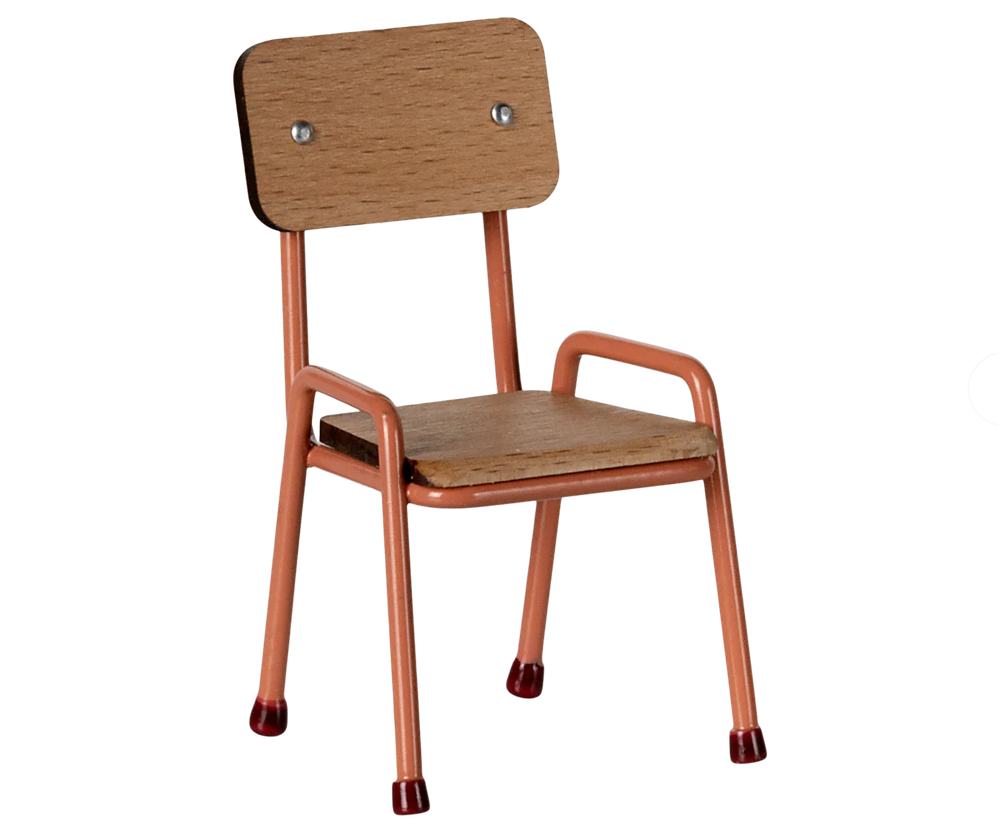 Maileg Chair for Mouse / Coral