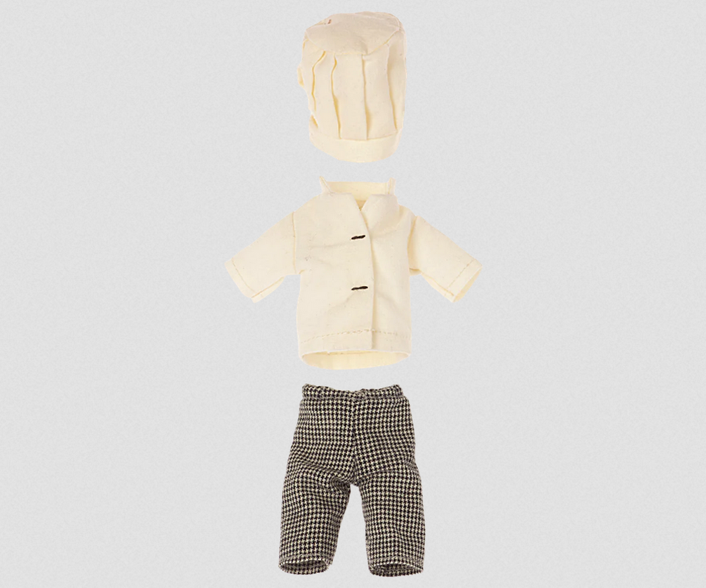 Maileg Chef Mouse with Soup Pot & Spoon