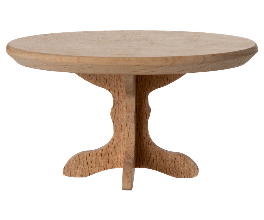 Maileg Oval Coffee Table for Mouse / Natural