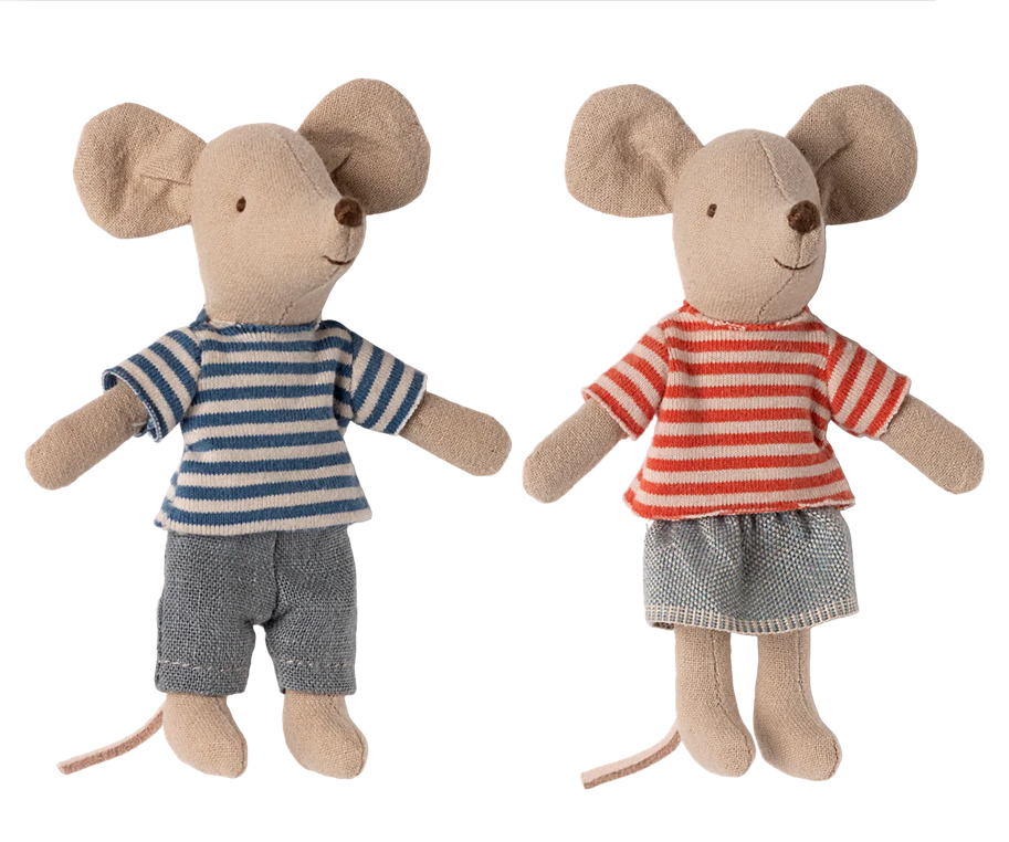 Maileg LouiMax & Stella Little Brother and Sister Mice