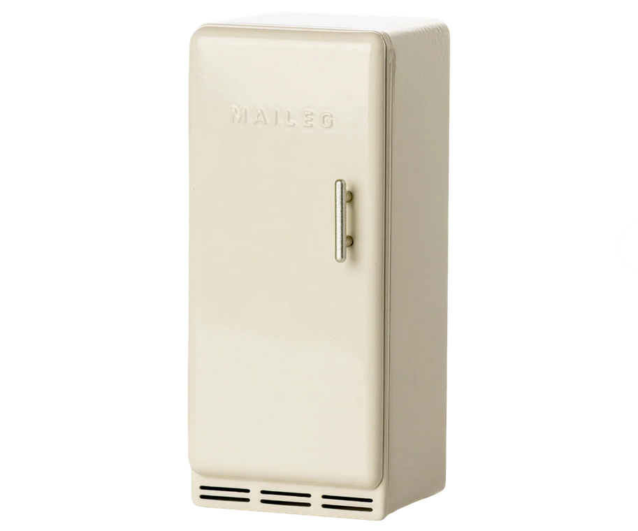 Maileg Metal Fridge for Mouse / Off White