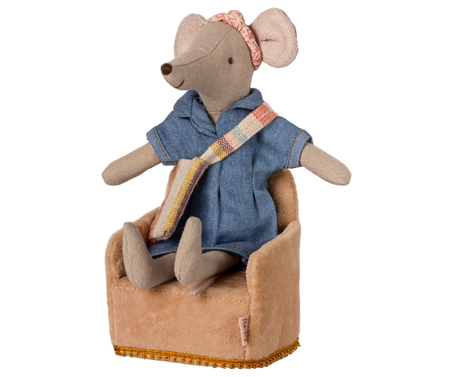 Maileg Folding Chair for a Mouse / Powder