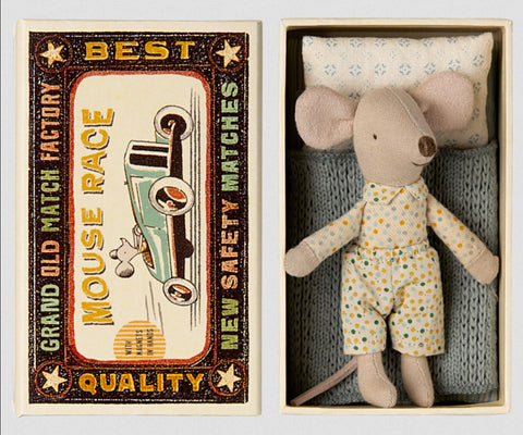 Little Brother Mouse in a Matchbox