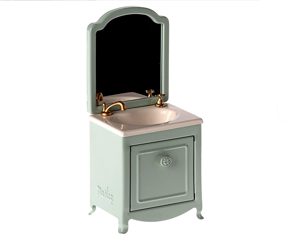 Maileg Mouse Sink Dresser / Mint